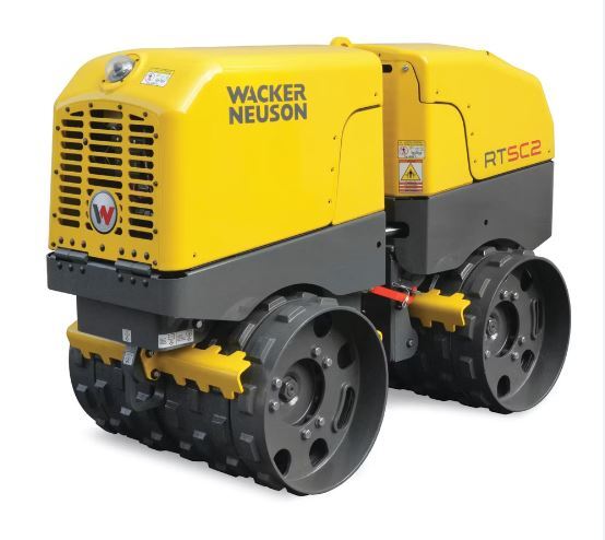 Hire Remote Control Padfoot Trench Roller 