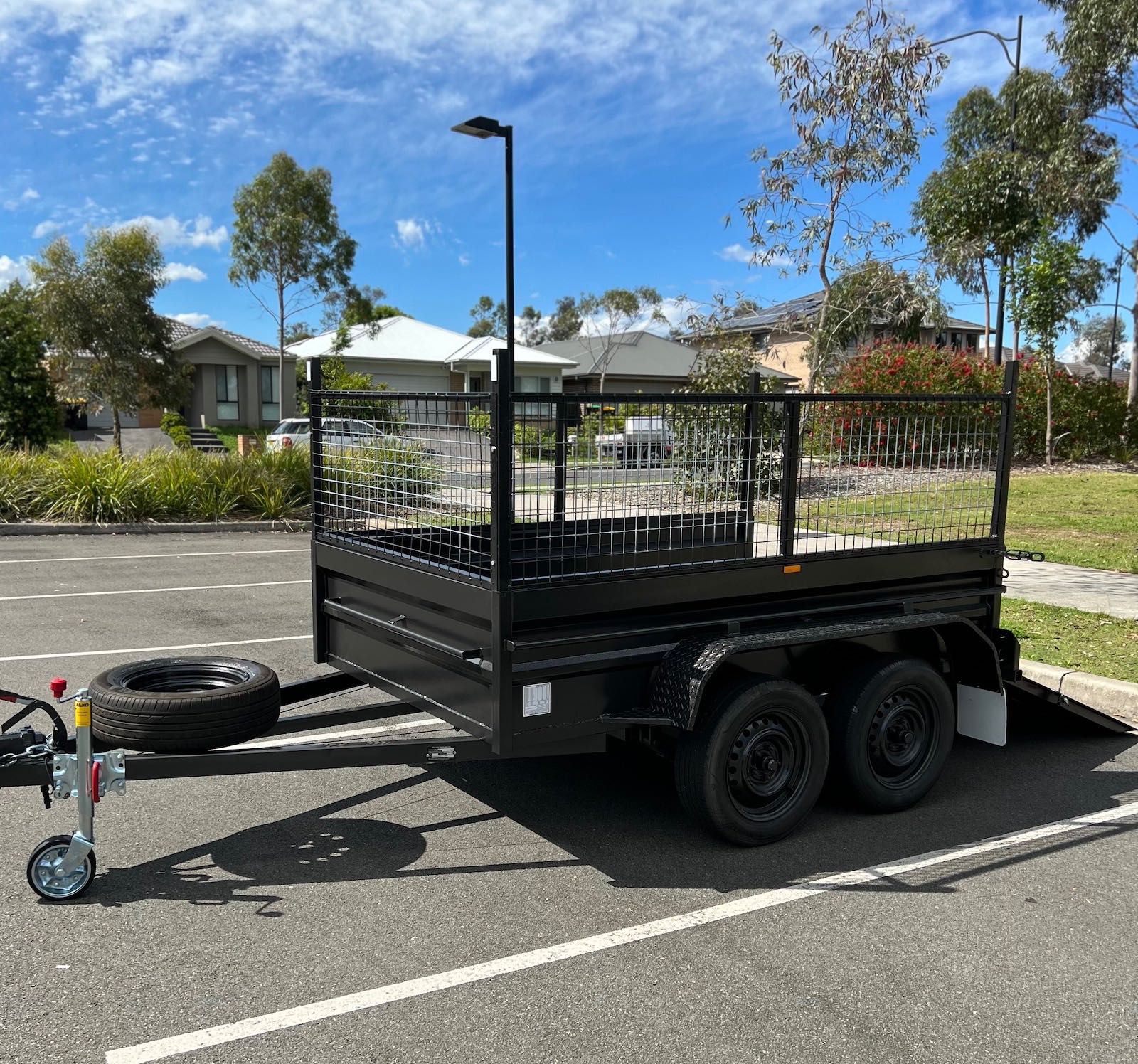 Hire 8X5 Heavy Duty Trailer With Ramp For Hire - PENRITH