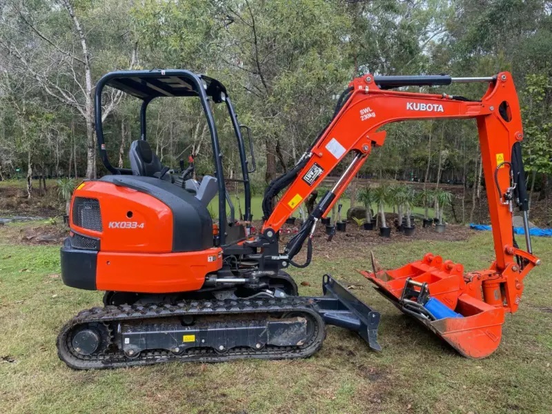 3T Kubota Excavator for hire