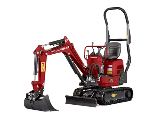 Hire SV08-1a Ultra-Mini Excavator Yanmar 1T