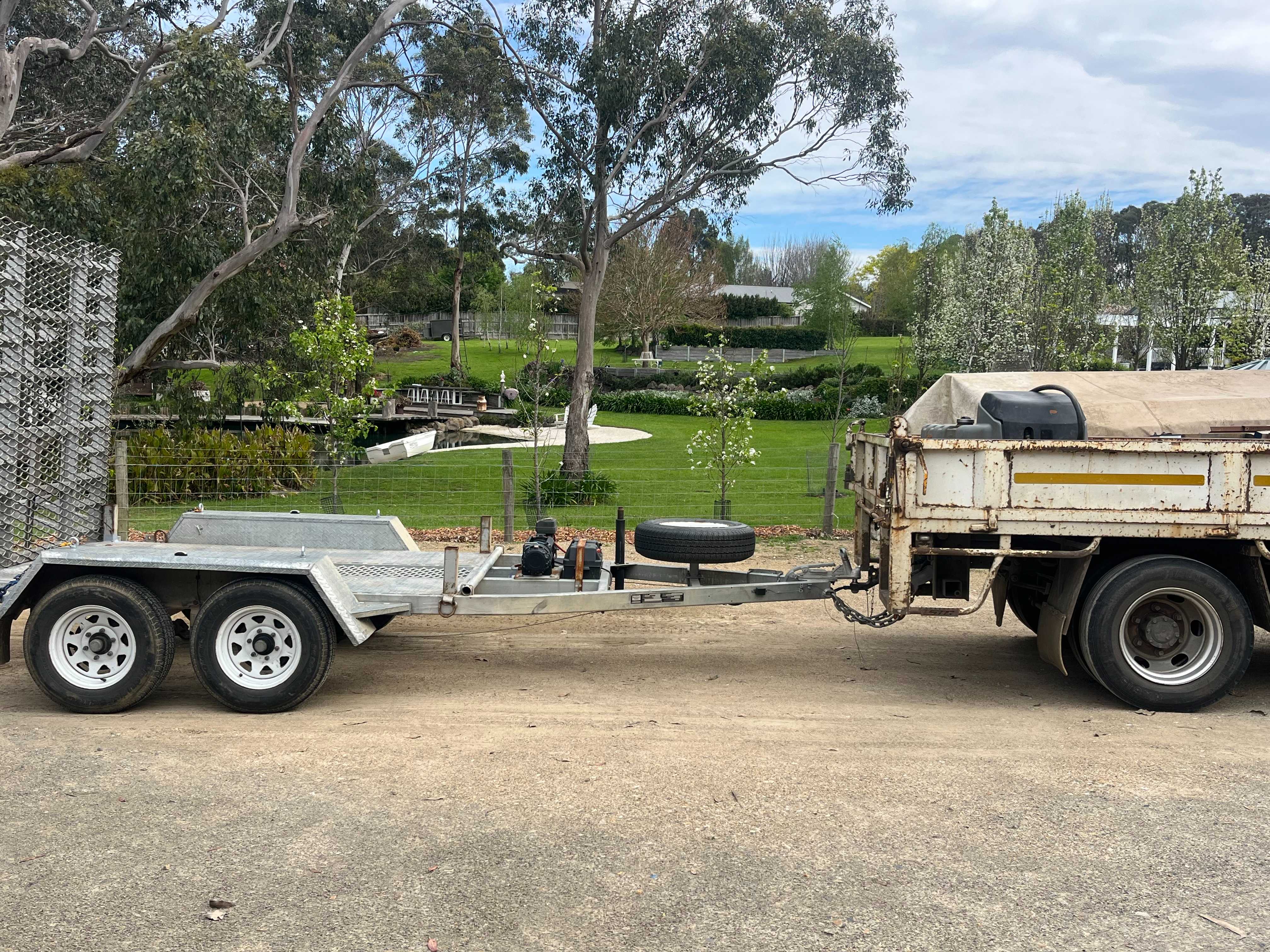 Hire 3.5t ATM Plant Trailer with ramp