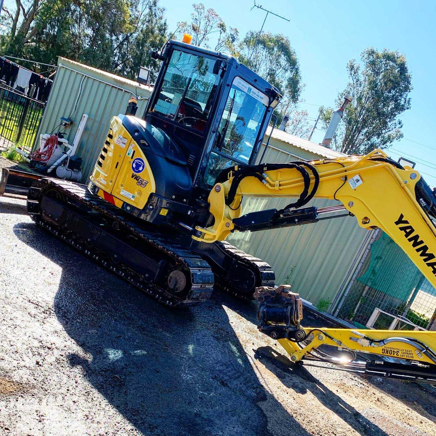 Hire 5.5T Excavator