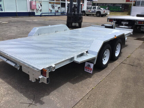 Hire 3.5T GVM Tilting Car Trailer 