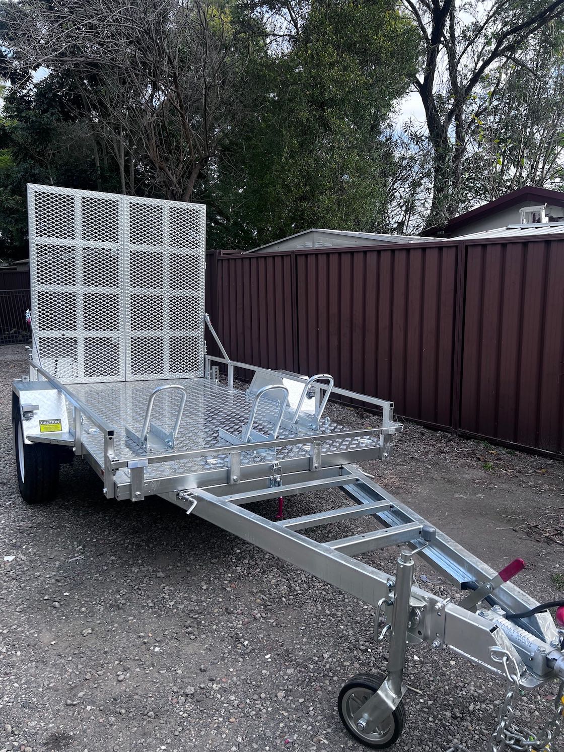 Hire 9X5 Heavy Duty Motorbike / ATV Trailer With Ramp For Hire - PENRITH